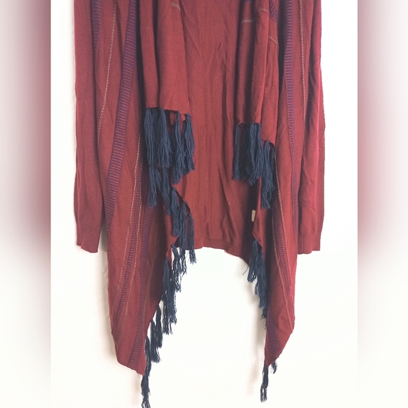 M. Rena Open Front Long Sleeve Knit Cardigan S - Picture 4 of 5